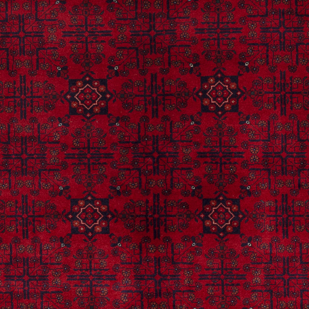 Afghan Rug - Royal - 236 x 174 cm - red