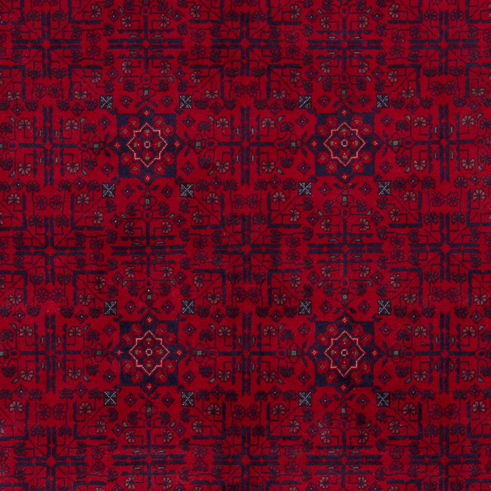 Afghan Rug - Royal - 242 x 172 cm - red