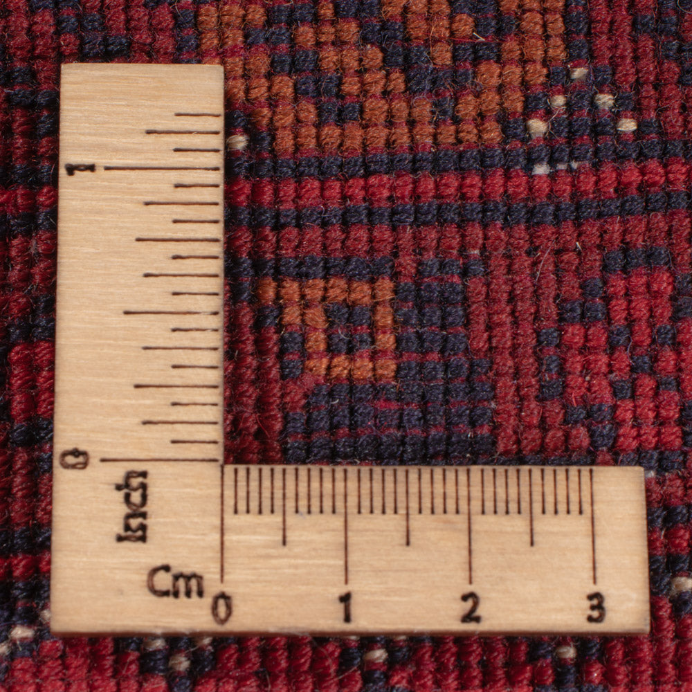 Afghan Rug - Royal - 241 x 170 cm - red