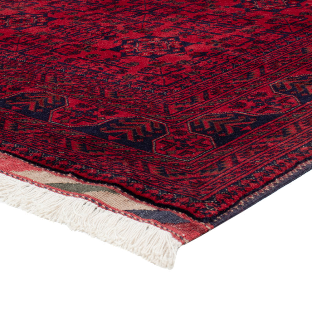 Afghan Rug - Royal - 241 x 173 cm - red