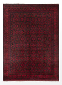 Afghan Rug - Kunduz - 346 x 250 cm - red