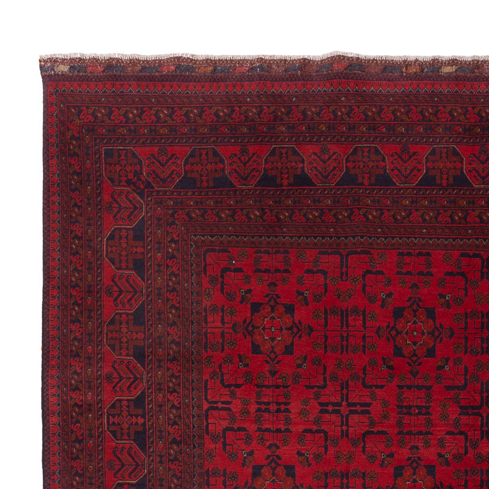Afghan Rug - Kunduz - 346 x 252 cm - red
