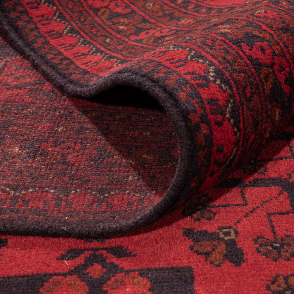 Afghan Rug - Kunduz - 346 x 252 cm - red