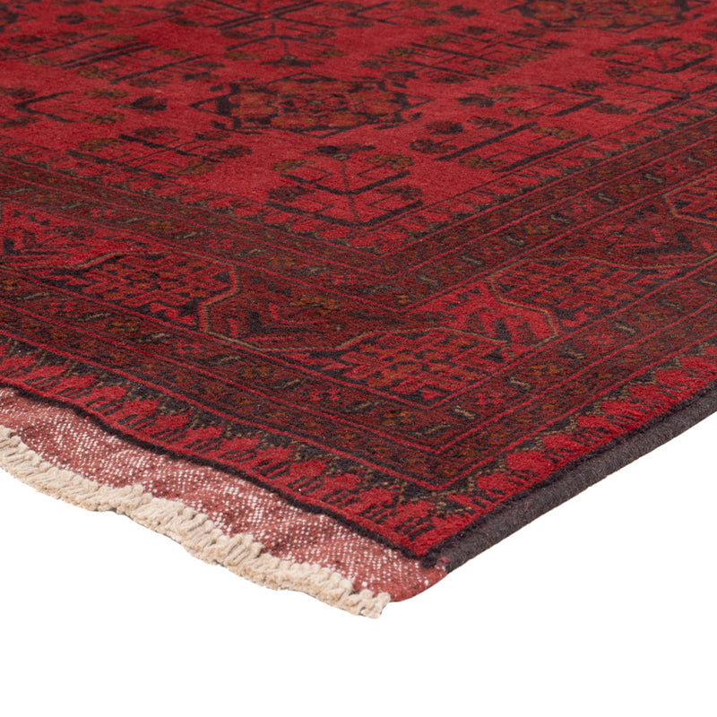 Afghan Rug - Kunduz - 225 x 178 cm - red