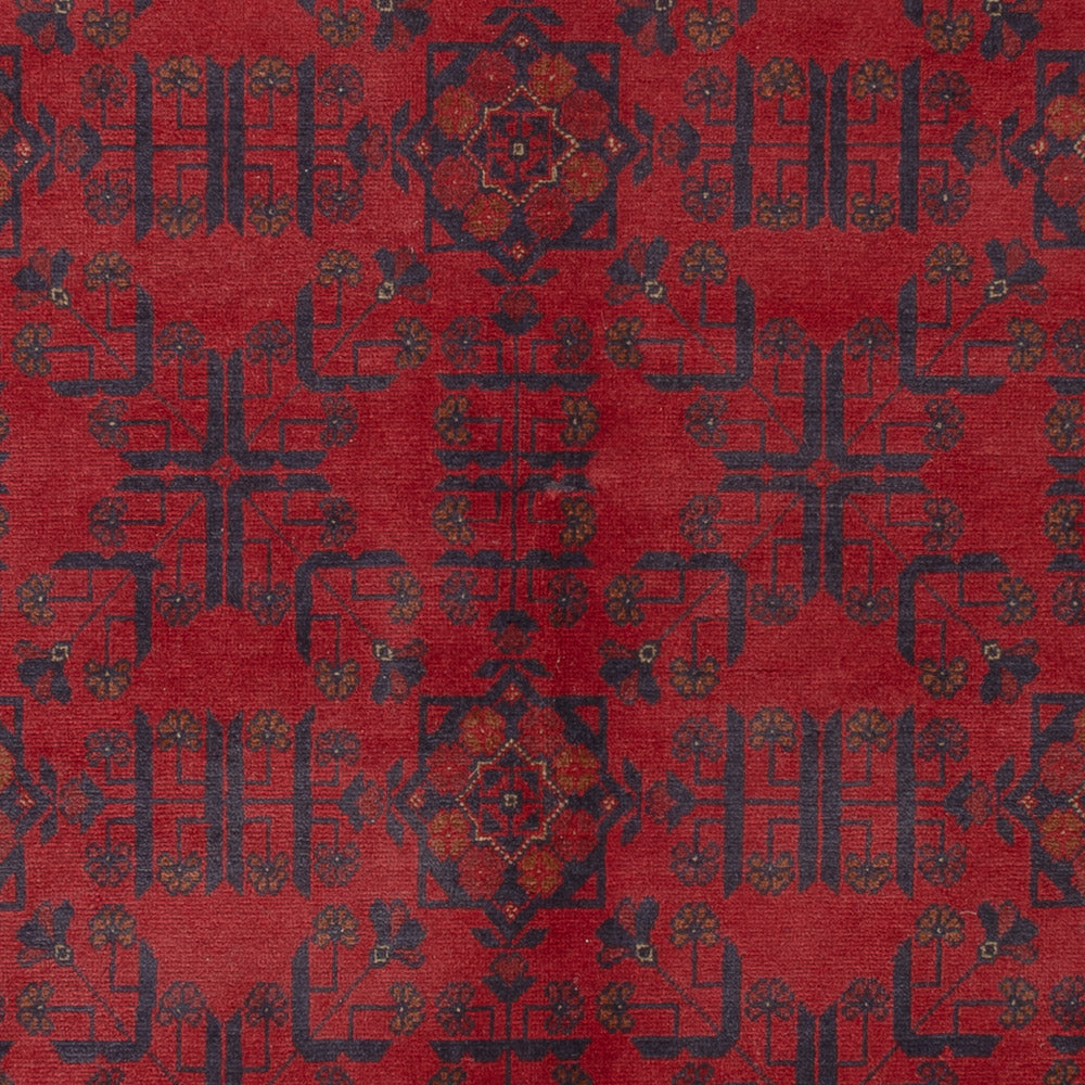 Afghan Rug - Kunduz - 234 x 178 cm - red