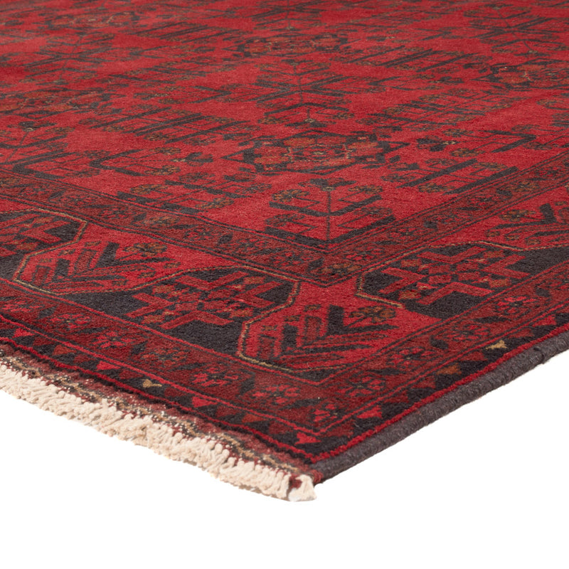 Afghan Rug - Kunduz - 234 x 178 cm - red