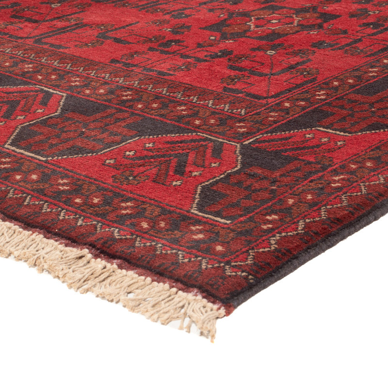 Afghan Rug - Kunduz - 230 x 171 cm - red