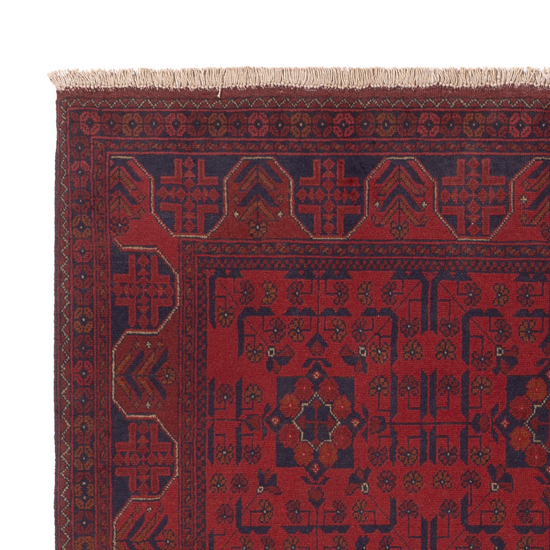 Afghan Rug - Kunduz - 234 x 175 cm - red