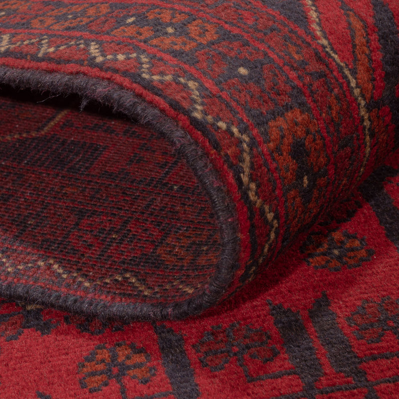 Afghan Rug - Kunduz - 236 x 166 cm - red
