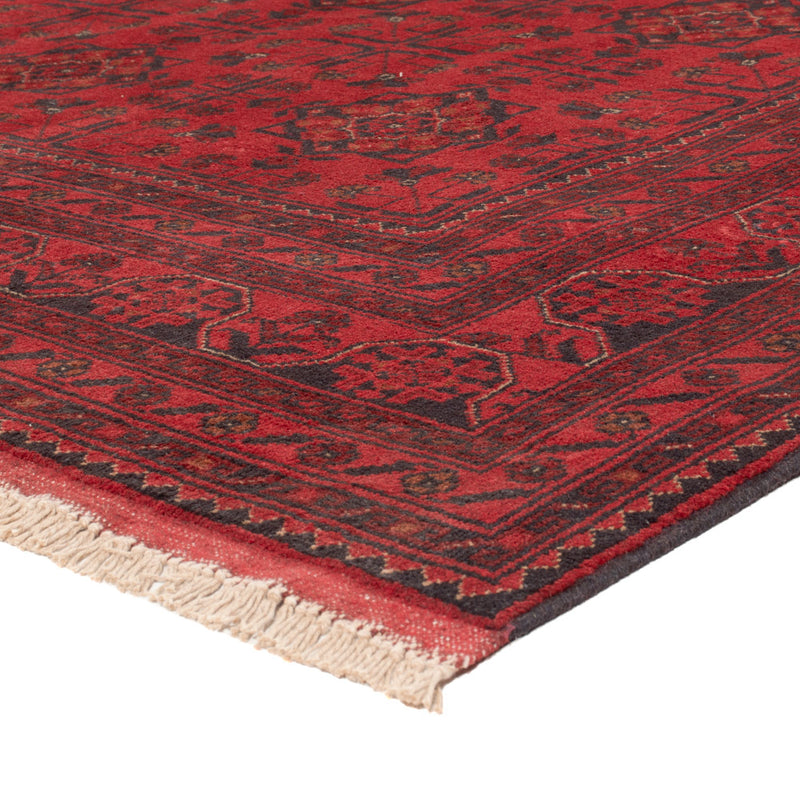 Afghan Rug - Kunduz - 229 x 177 cm - red