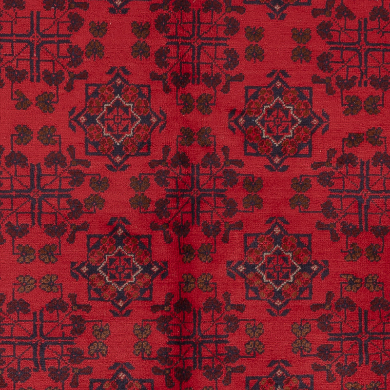 Afghan Rug - Kunduz - 223 x 173 cm - red