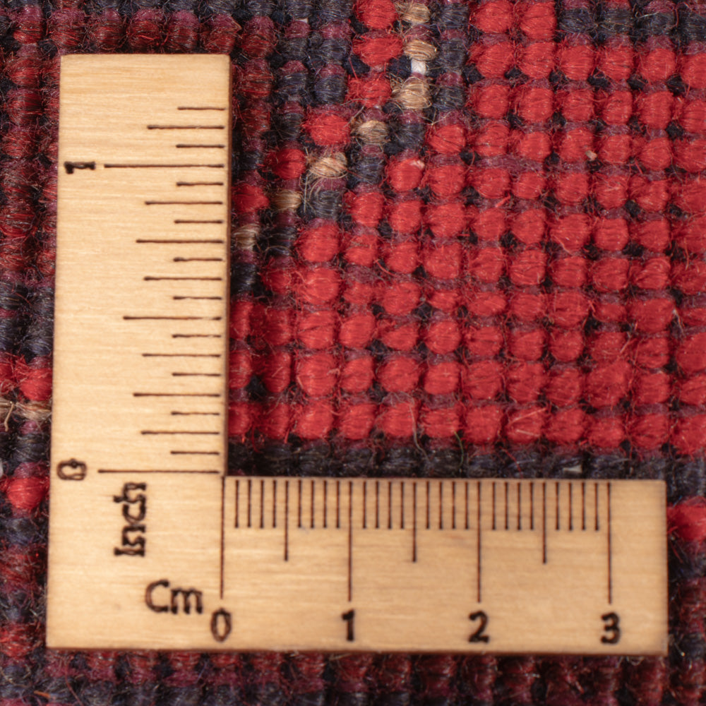 Afghan Rug - Kunduz - 223 x 173 cm - red