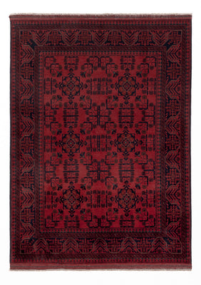 Afghan Rug - Kunduz - 205 x 147 cm - red