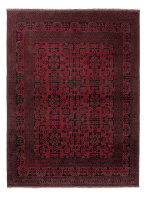 Afghan Rug - Kunduz - 206 x 151 cm - red