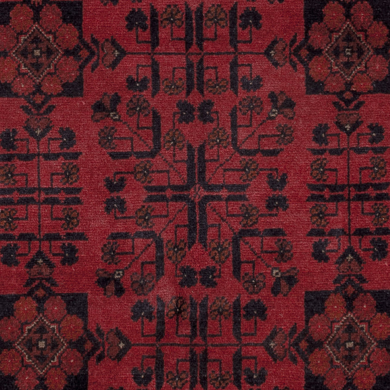 Afghan Rug - Kunduz - 206 x 151 cm - red
