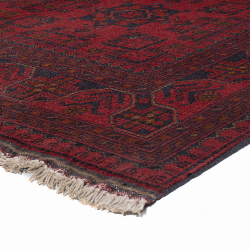 Afghan Rug - Kunduz - 200 x 152 cm - red