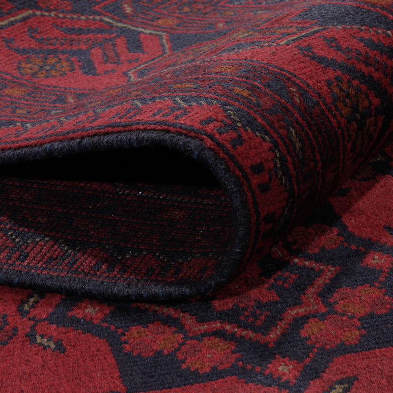 Afghan Rug - Kunduz - 200 x 152 cm - red