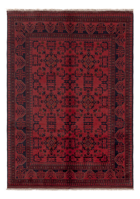 Afghan Rug - Kunduz - 202 x 146 cm - red