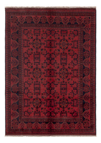 Afghan Rug - Kunduz - 202 x 146 cm - red
