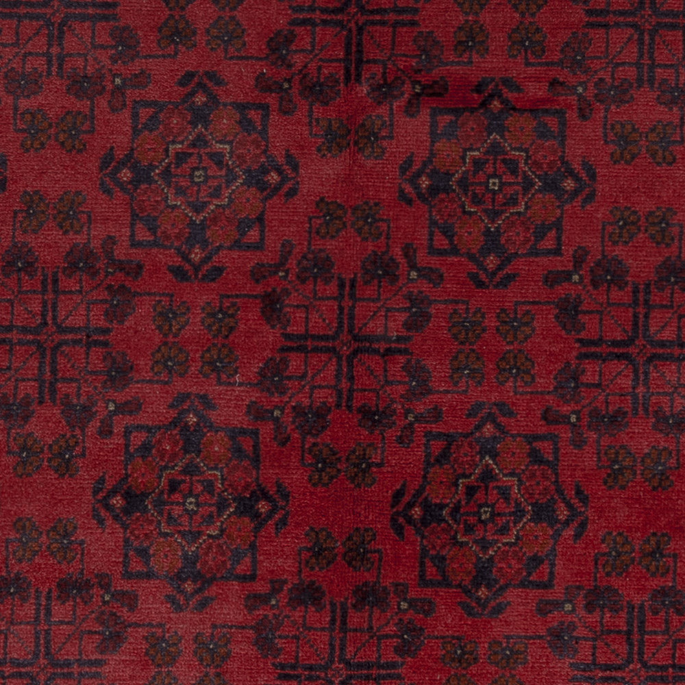 Afghan Rug - Kunduz - 200 x 151 cm - red