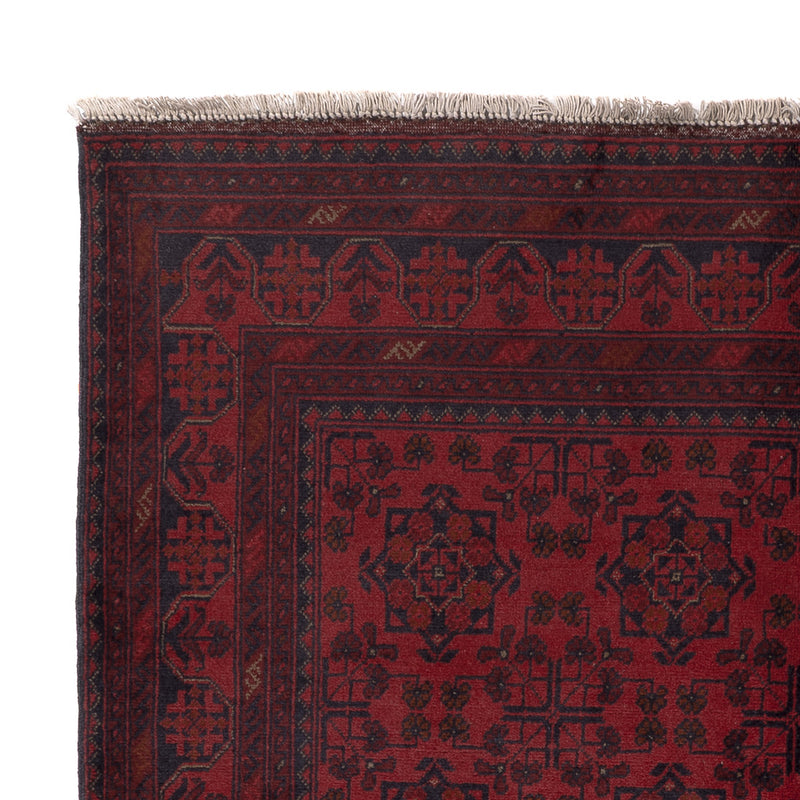 Afghan Rug - Kunduz - 200 x 151 cm - red