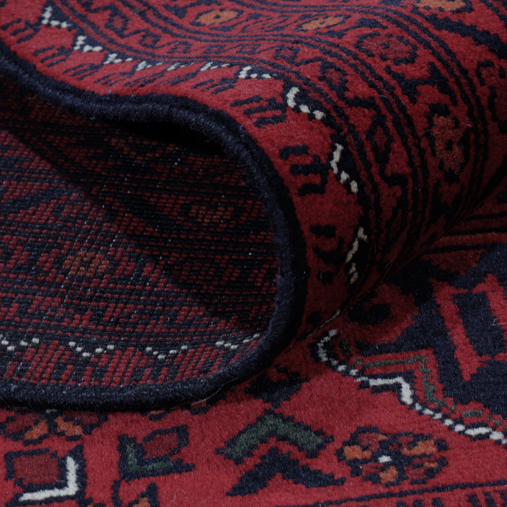 Afghan Rug - Kunduz - Royal - 203 x 150 cm - red