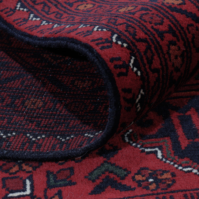 Afghan Rug - Kunduz - Royal - 203 x 150 cm - red