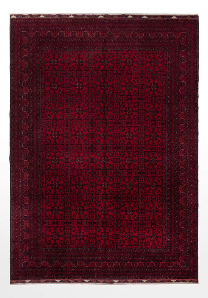Afghan Rug - Royal - 355 x 252 cm - red