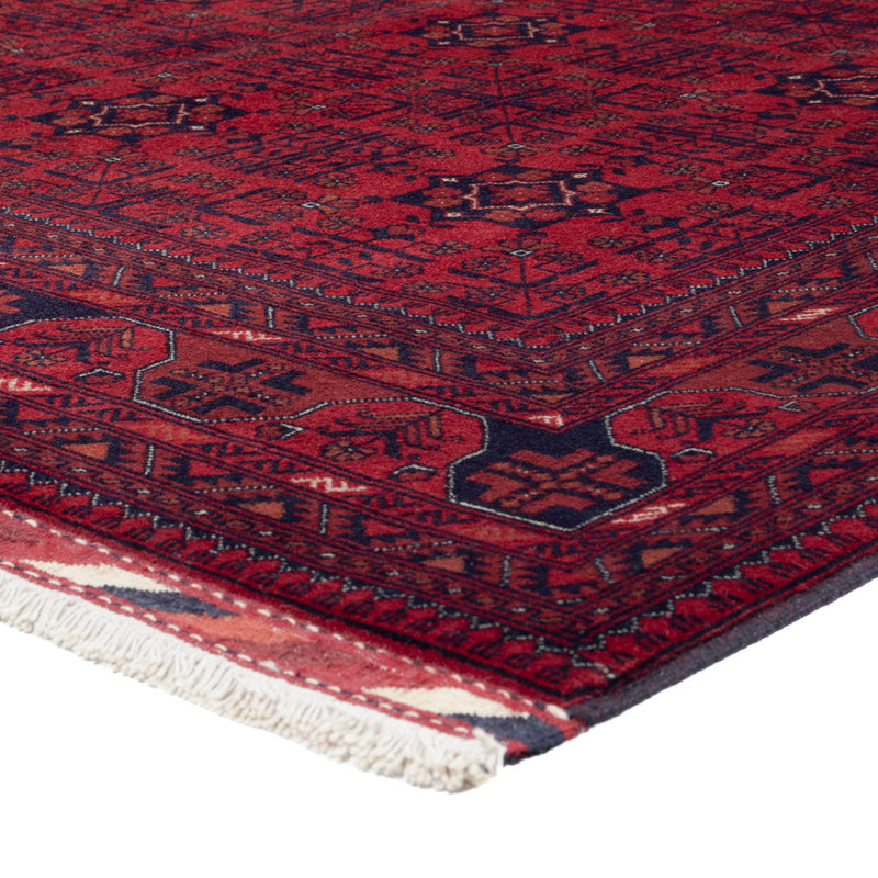 Afghan Rug - Royal - 257 x 176 cm - red