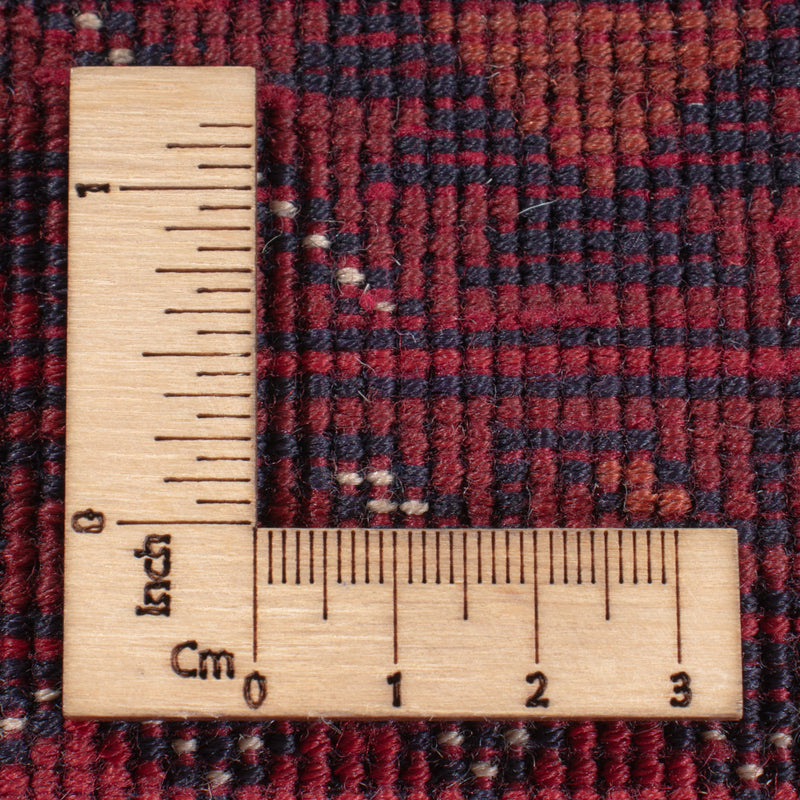 Afghan Rug - Royal - 257 x 176 cm - red