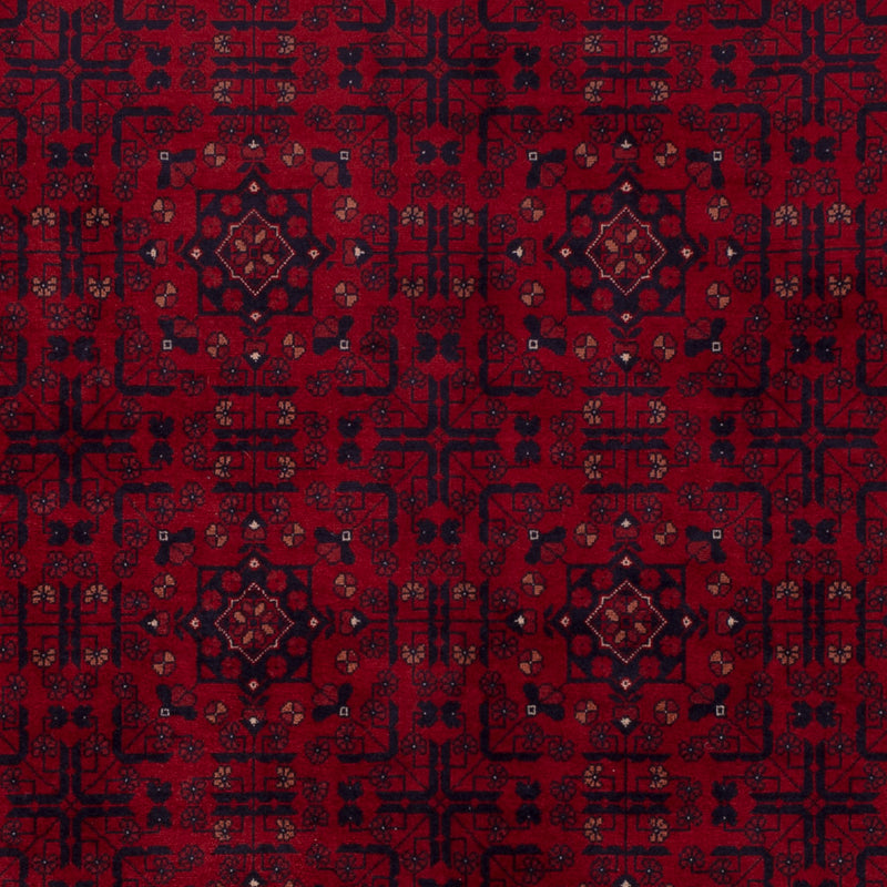Afghan Rug - Royal - 240 x 176 cm - red