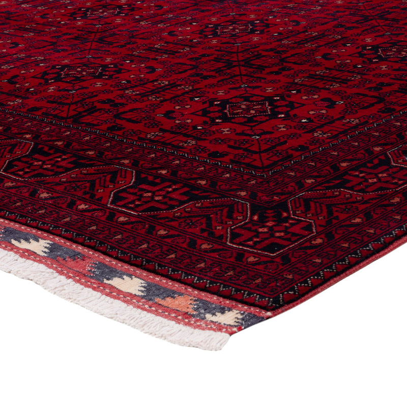 Afghan Rug - Royal - 240 x 176 cm - red