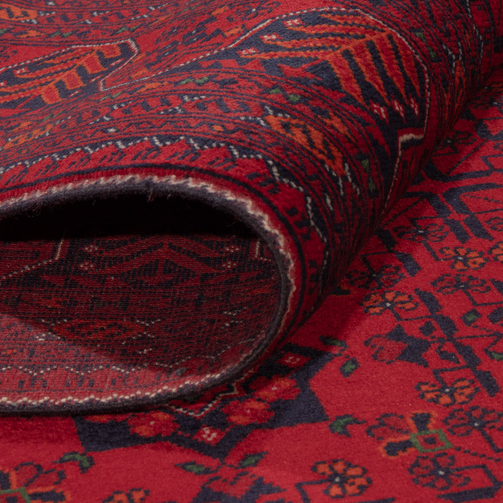 Afghan Rug - Royal - 240 x 171 cm - red