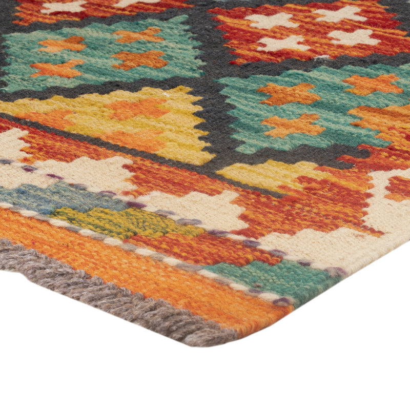 Kelim Rug - Splash - 114 x 82 cm - multicolored
