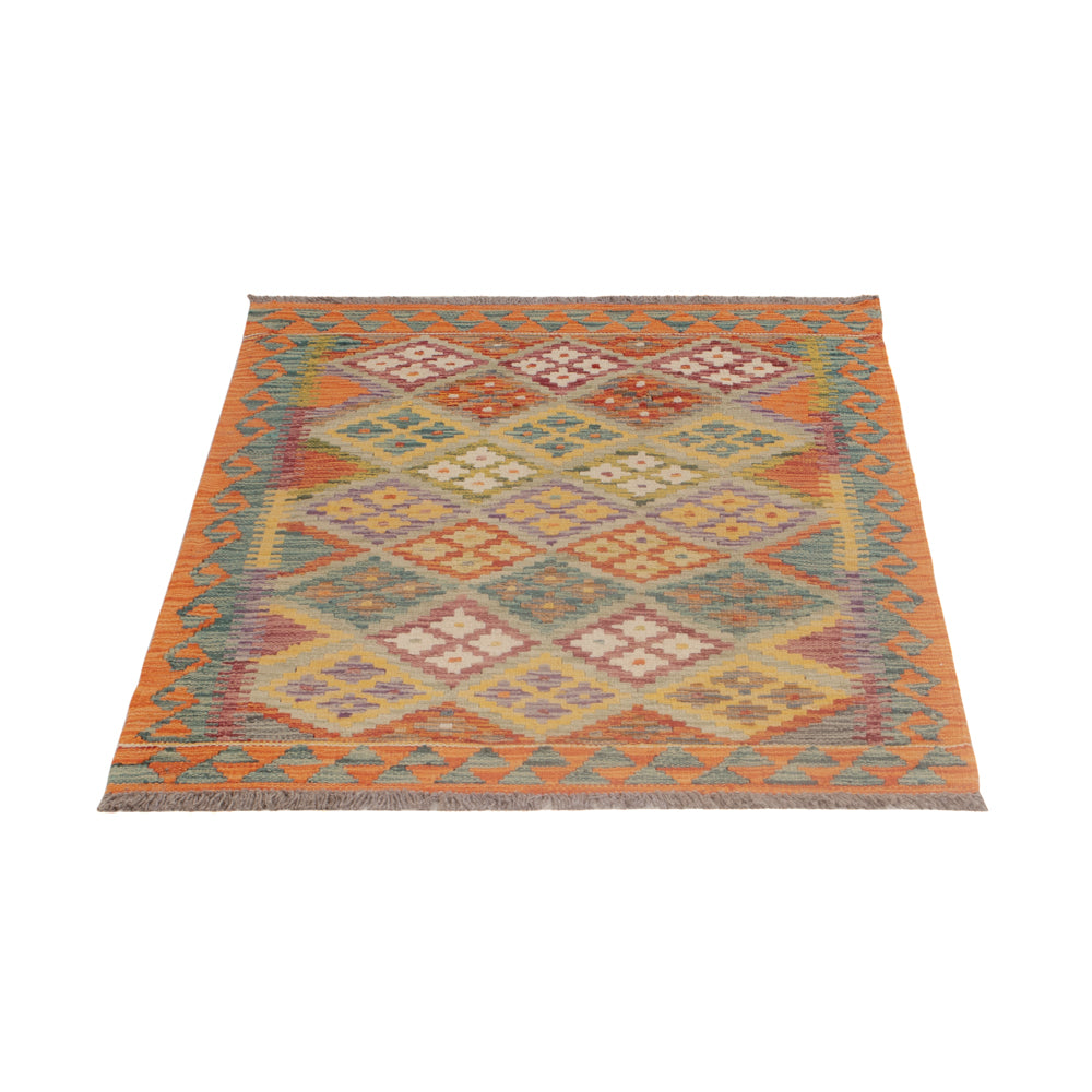Kelim Rug - Splash - 120 x 85 cm - multicolored