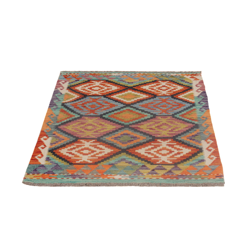 Kilim Maimana Rug 118x83cm - Wool Rug