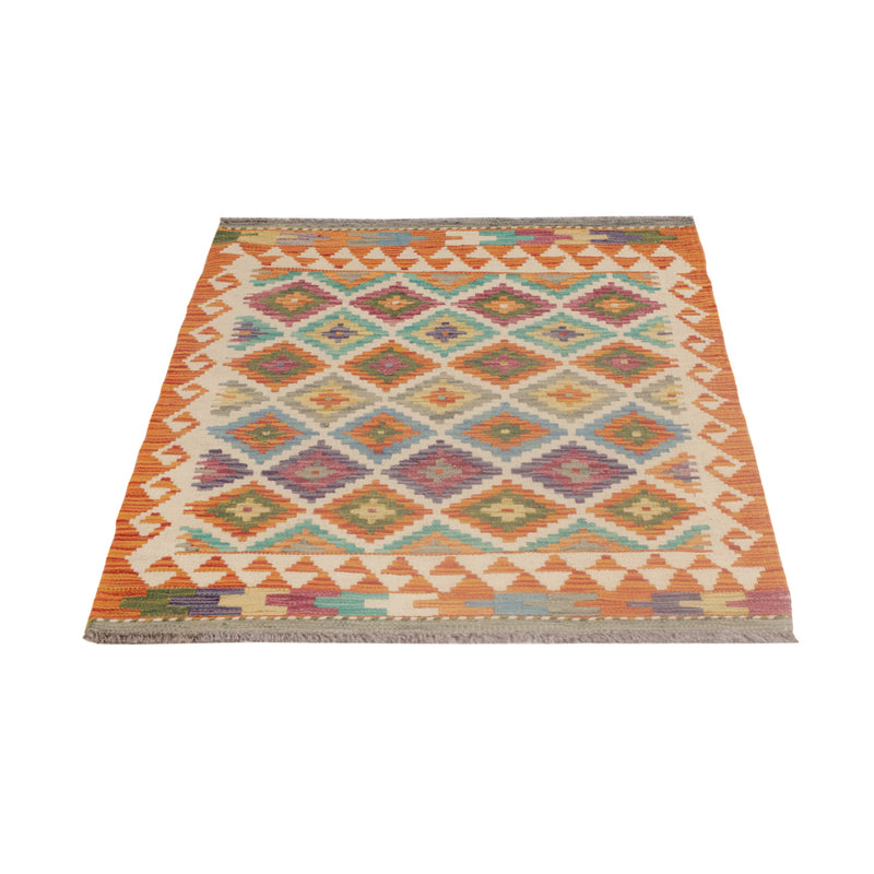 Kelim Rug - Splash - 124 x 80 cm - multicolored