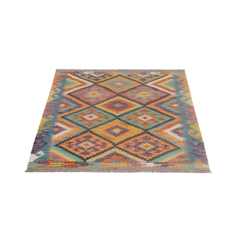 Kelim Rug - Splash - 120 x 82 cm - multicolored