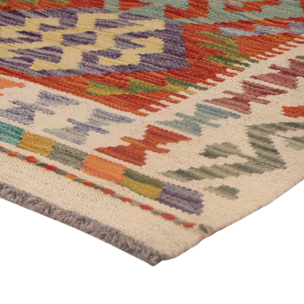 Kelim Rug - Splash - 120 x 75 cm - multicolored