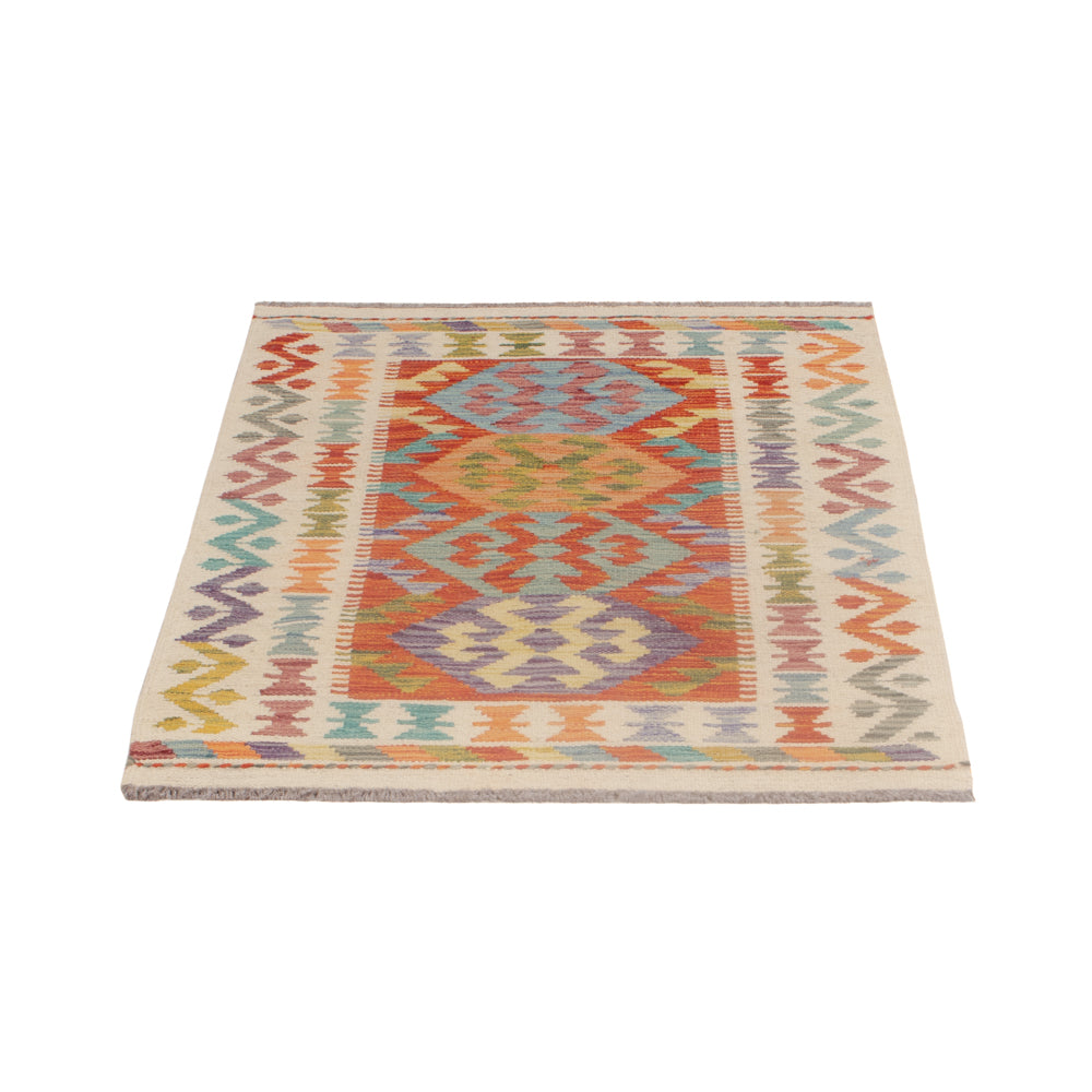 Kelim Rug - Splash - 120 x 75 cm - multicolored