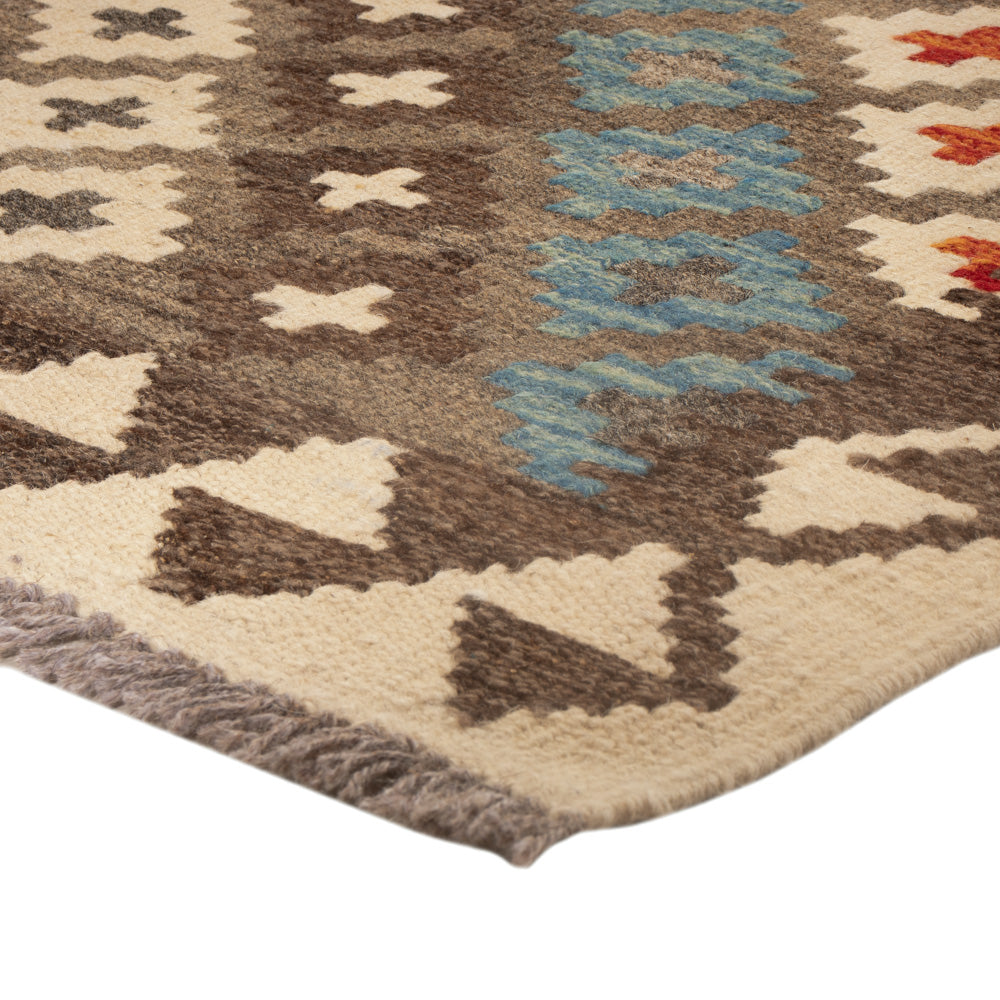 Kelim Rug - Splash - 128 x 85 cm - multicolored