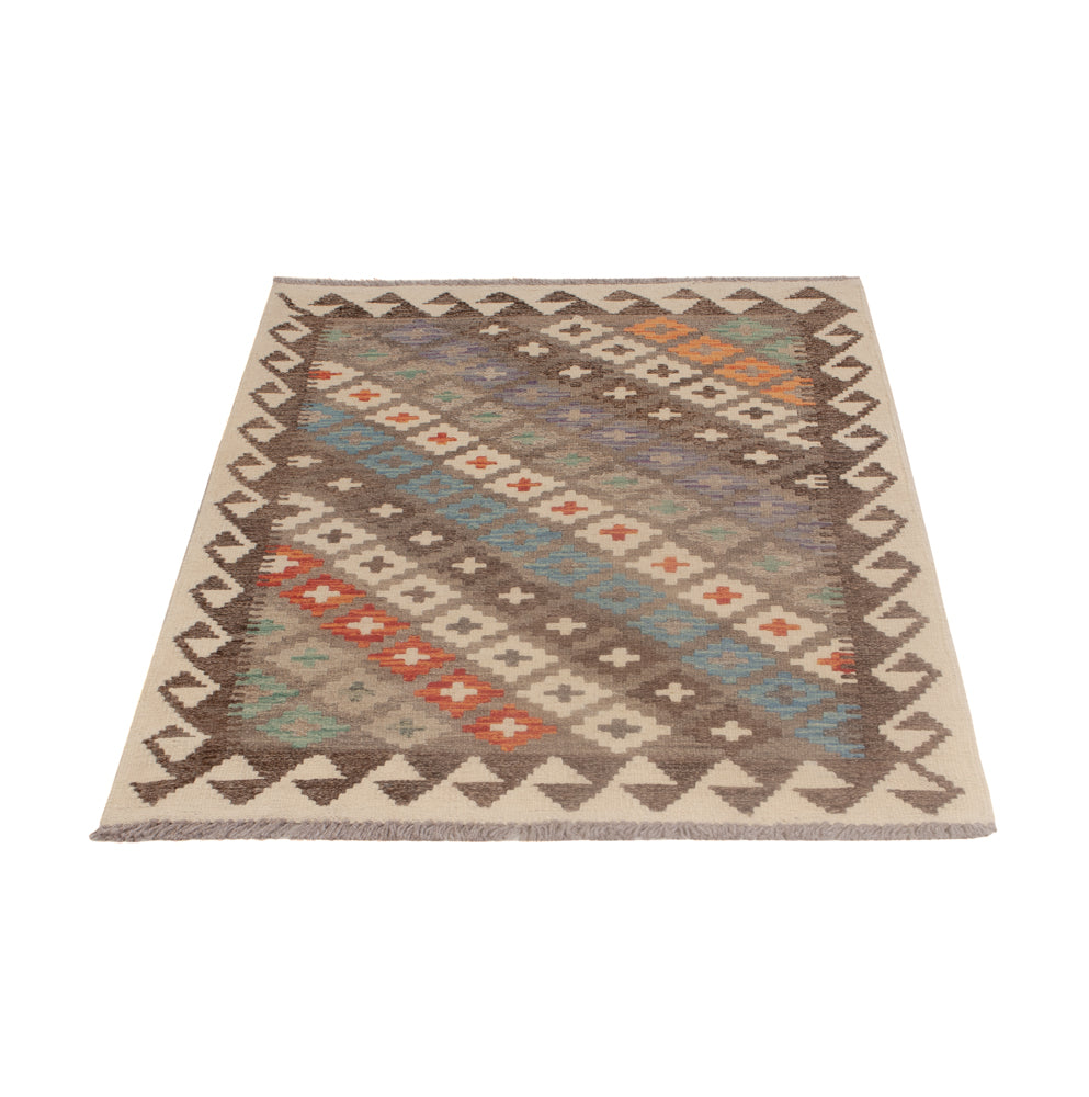 Kelim Rug - Splash - 128 x 85 cm - multicolored