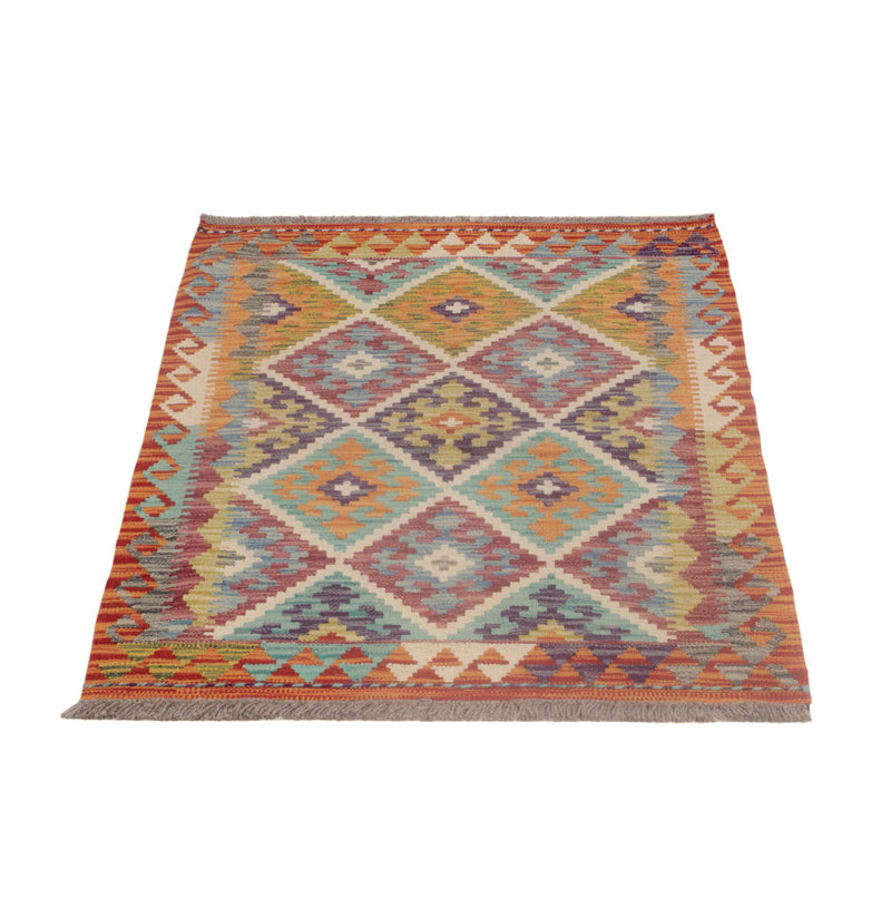Kelim Rug - Splash - 122 x 81 cm - multicolored