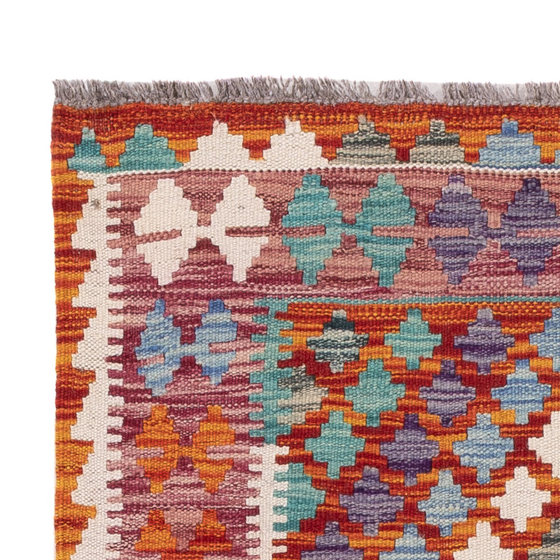 Kelim Rug - Splash - 139 x 83 cm - multicolored