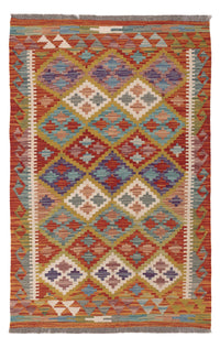 Kelim Rug - Splash - 119 x 80 cm - multicolored