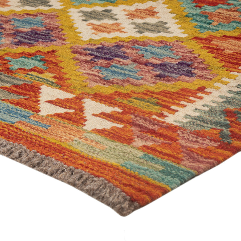 Kelim Rug - Splash - 119 x 80 cm - multicolored