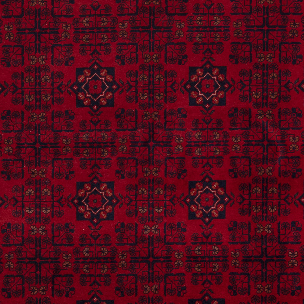 Afghan Rug - Royal - 243 x 172 cm - red