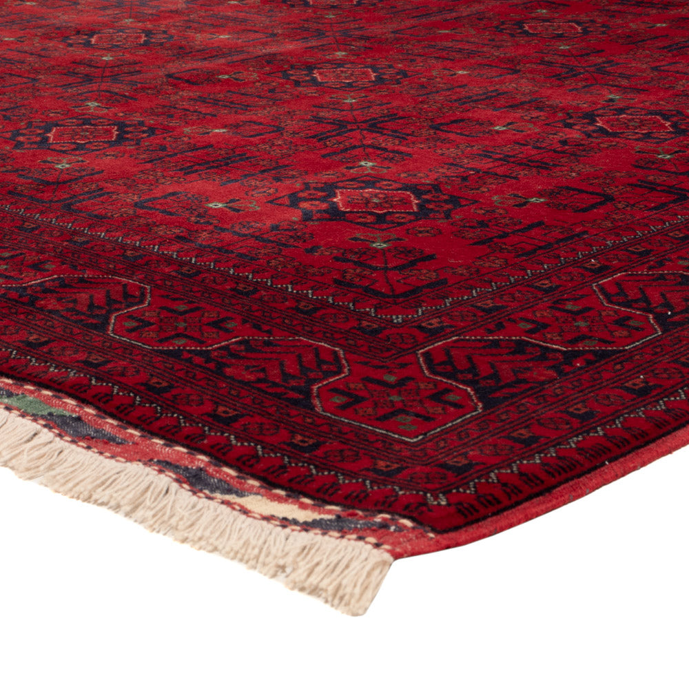 Afghan Rug - Royal - 235 x 174 cm - red
