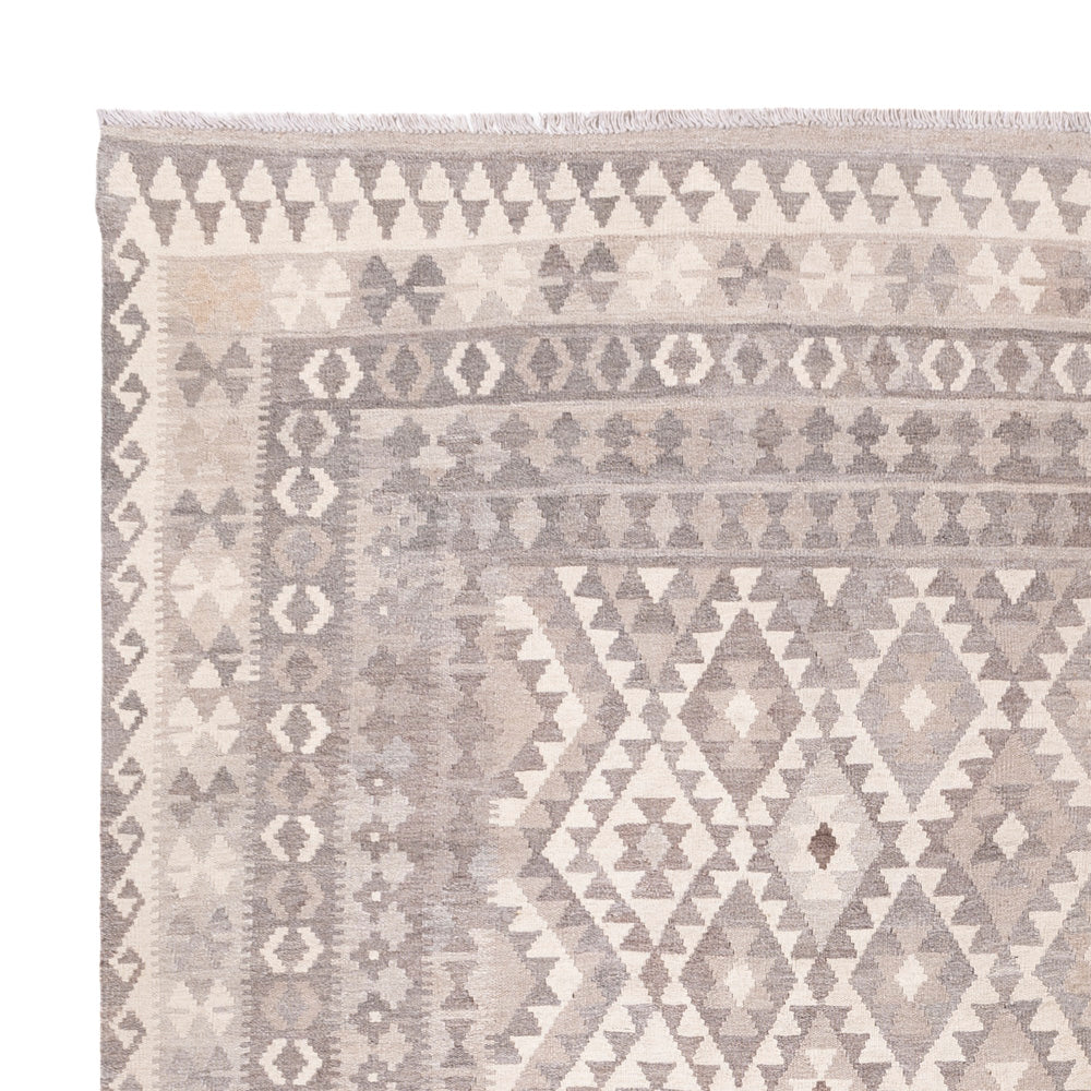 Kelim Rug - Splash - 290 x 244 cm - natural