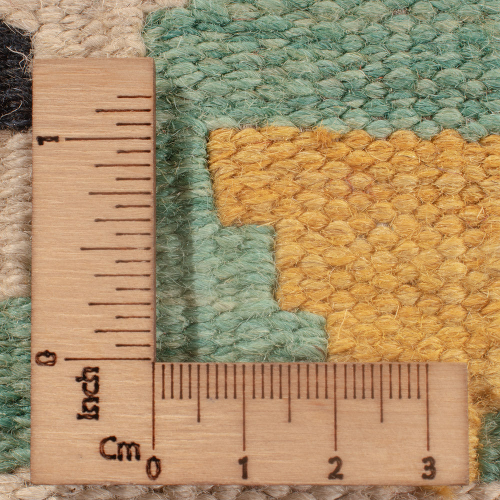 Kelim Rug - Splash - 126 x 84 cm - multicolored